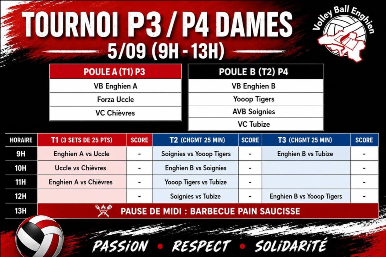 Tournoi de préparation du VBE - photo 1